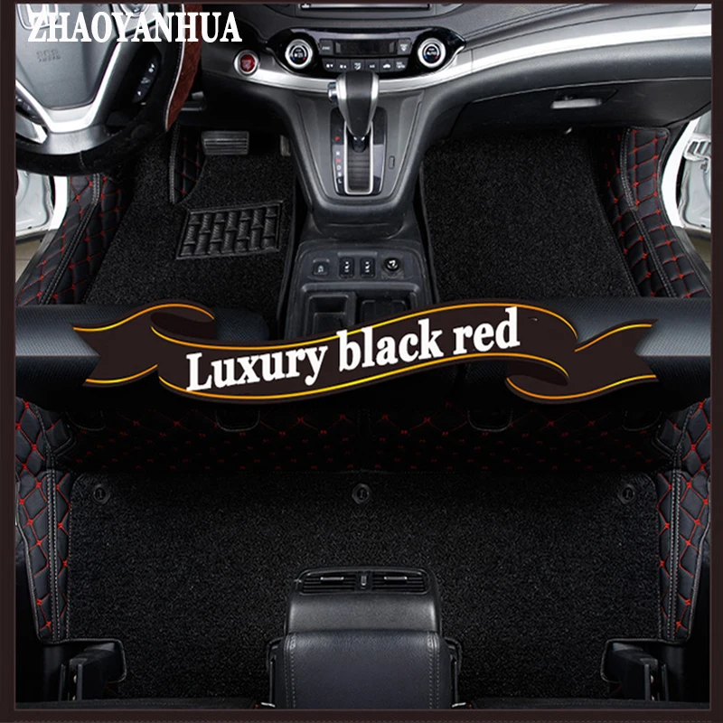 

ZHAOYANHUA Custom Special car floor mats for Citroen C5 Air Cross Picasso C2 C4L C-elysee DS5 LS DS6 6D car styling floor liner