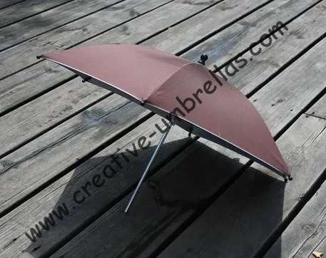 Safe style,Baby stroller umbrella,baby  car  umbrellas,hand open.8mm steel shaft and fiberglass ribs,clamp parasol,clip