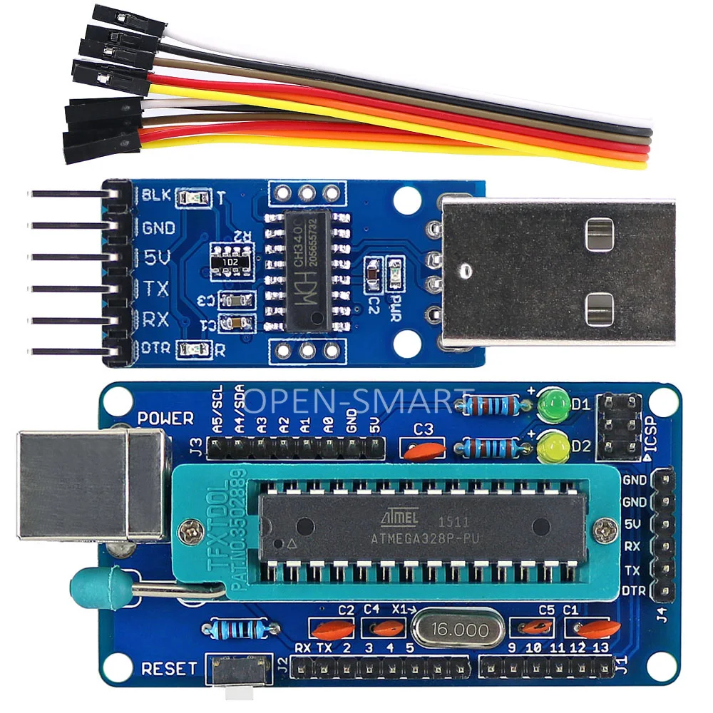 ICS-P ATmega328P Entwicklungsboard: Eine detaillierte Bewertung und Anleitung