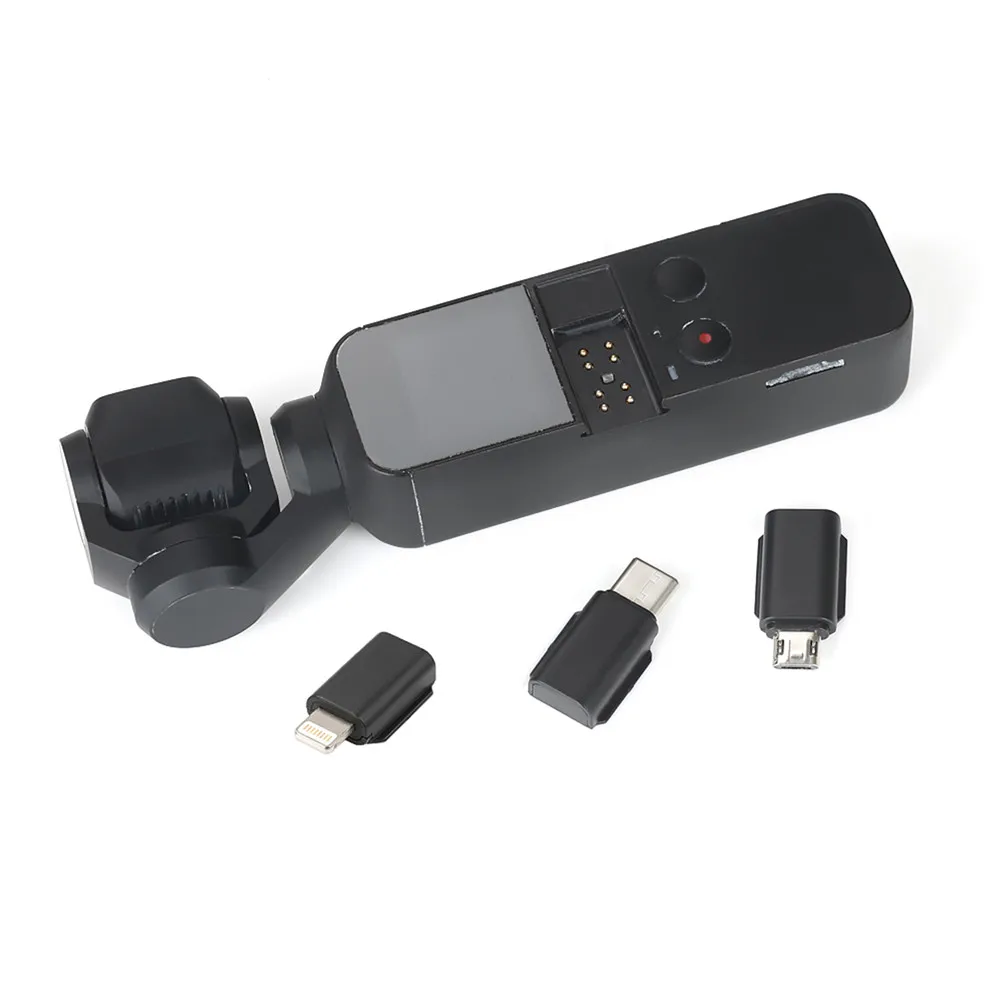 

Universal Smartphone Adapter Connector for DJI Osmo Pocket Handheld Gimbal Accessories Micro USB TYPE-C Port For iPhone Android