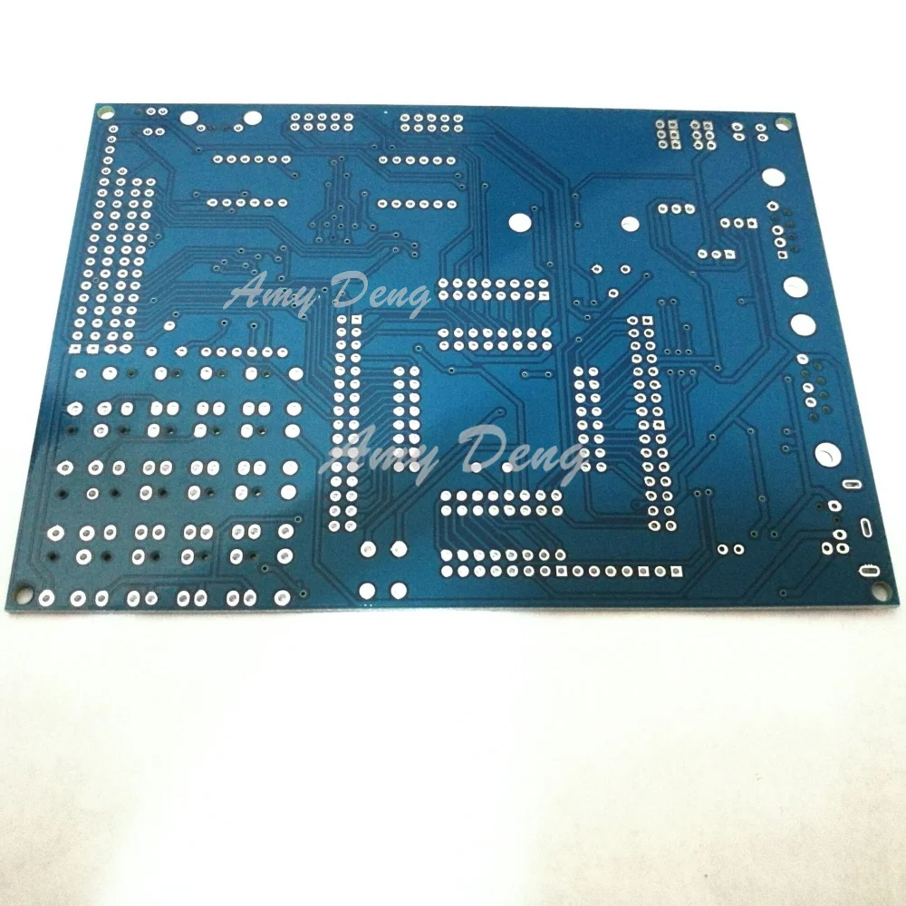 2 pcs/lot tes papan papan pengembangan ATMEGA128 SMD komponen disolder hubungi piring kosong papan PCB piring kosong