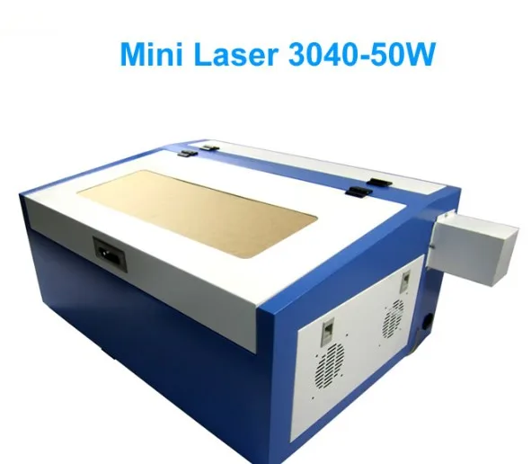 CE certificate rubber stamp 3040 CO2 laser engraver and cutting machine