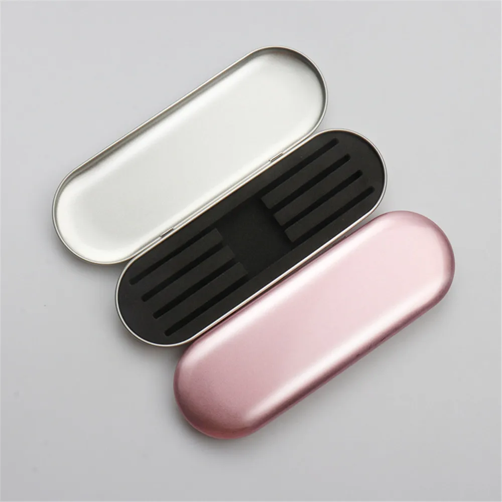 1 Piece Portable Eyelash Tweezer Storage Box Lash Tweezers Case Makeup Bag Protective Brushes Pencil Eyeliner Case Organizer