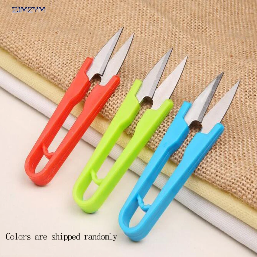 

10PC/set High Quality U Shape Mini Scissors Embroidery Sewing Tool,Sewing Trimming Scissors Nippers Clipper for tailor