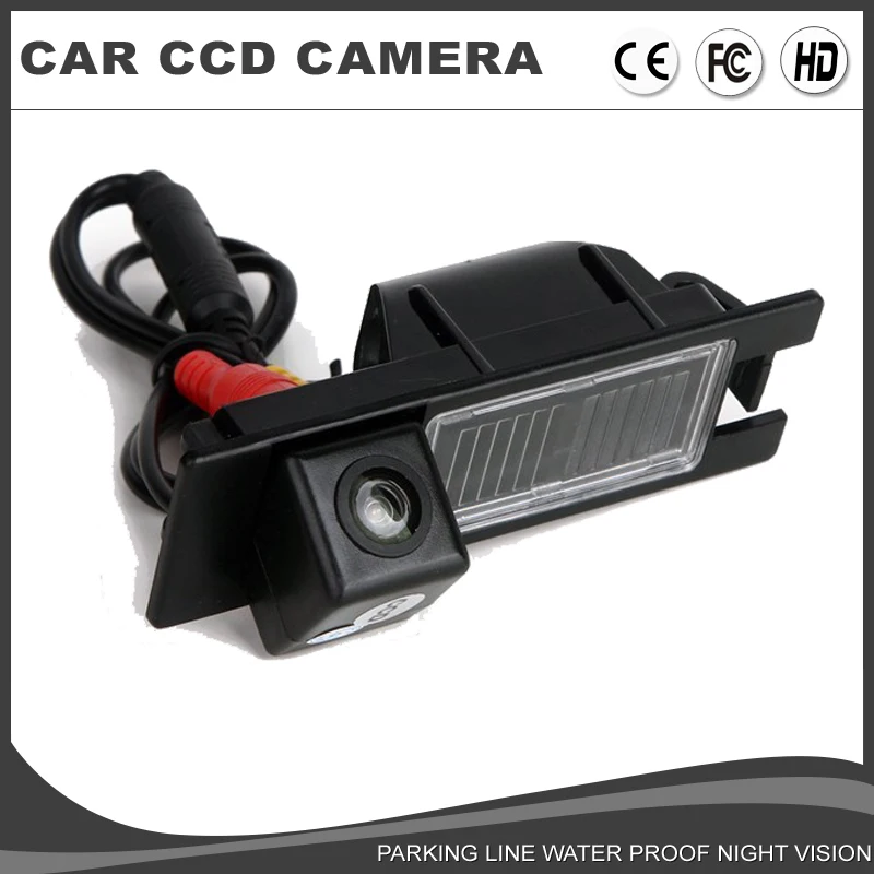 Kamera Belakang Mobil CCD Kamera Tampilan Belakang HD untuk Kamera Cadangan Asisten Parkir OPEL Vauxhall / Opel Lambang 2009-2014 Vectra