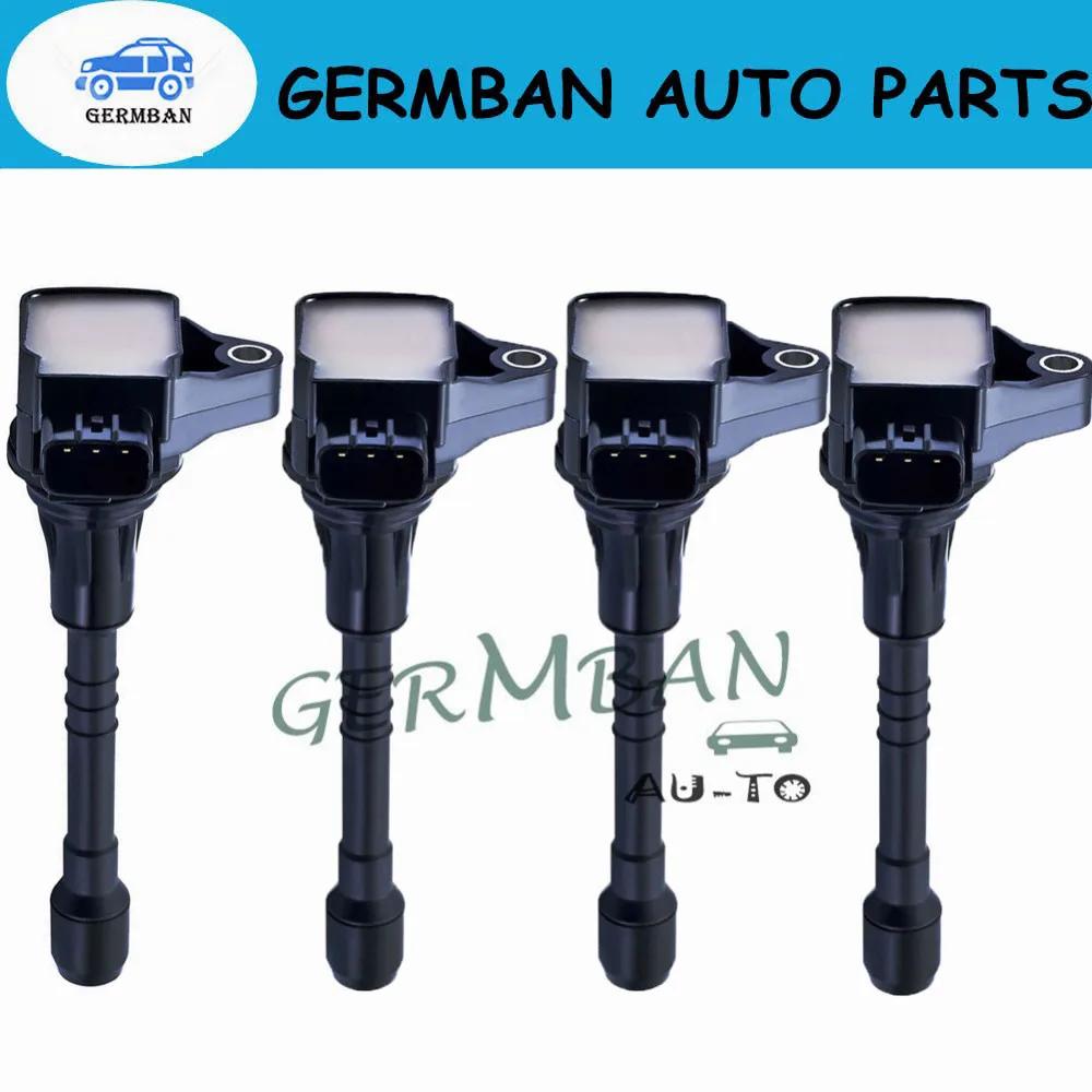 4PCS/lOT Ignition Coil For 2011-2013 Nissan NV2500 ARMADA Infiniti QX56/ 2014-2015 QX80 5.6L Part No# 22448-1LA0A 224481LA0A