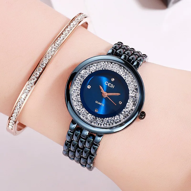 Top Brand Women Watches New Style Rhinestone Casual Watch luxury Dress Quartz Ladies Watch Women Clock reloj mujer Drop Shipping