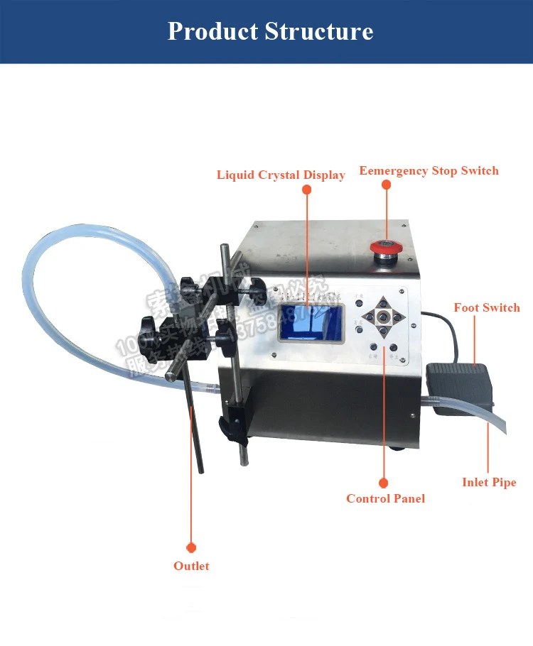 Коммерческая Машина для розлива жидкостей, автоматическая машина для заполнения количеством химических веществ, машина для розлива косметики/ликера/масла