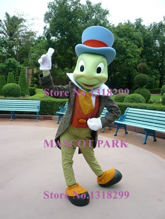 

Jiminy Cricket Mascot Adult Costume Hot Cartoon Character Anime Cosplay Costumes Carnival Fancy Dress Kits for School sports