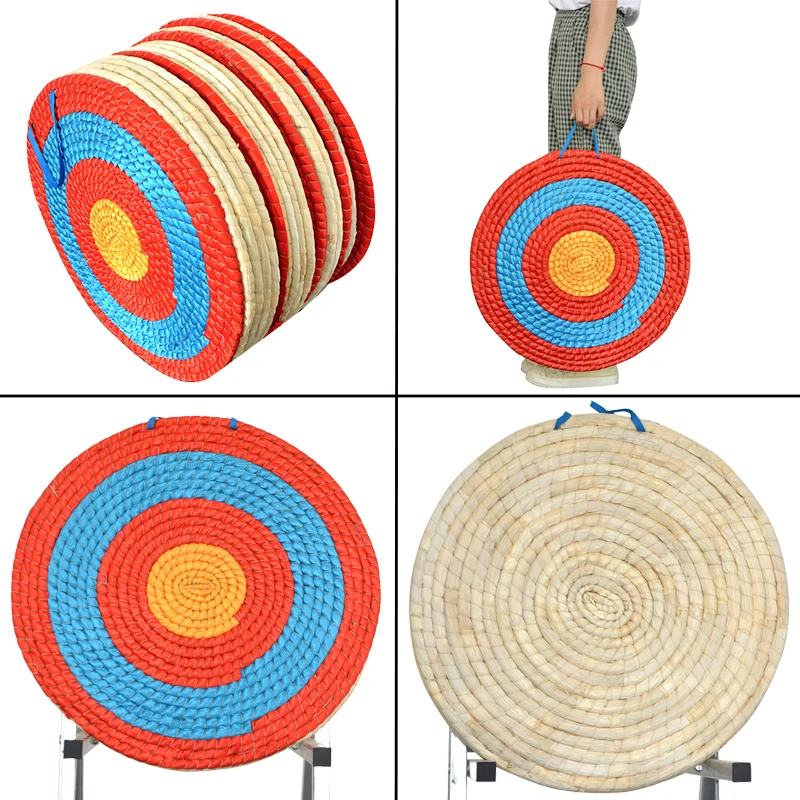 1pc Archery Grass Target Arrow Target Diameter 55cm Straw Bow And Arrow Shooting Targets Board For Outdoor Sports Accessories