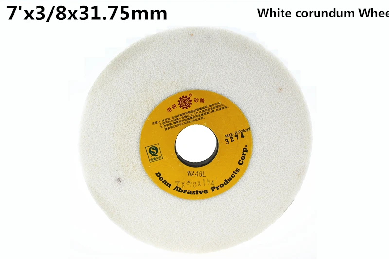 180x9.52x31.75mm White corundum grinding wheel 1pcs free shipping high quality White corundum