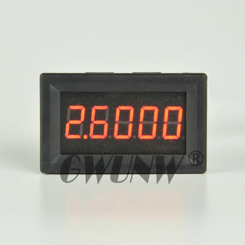 GWUNW BY536A DC 500.00UA 5.0000mA 50.000mA 500.00mA 999.99mA 3.0000A 0-5.0000A(5A)  50.000Adigital ammeter 5 bit 0.36 inch