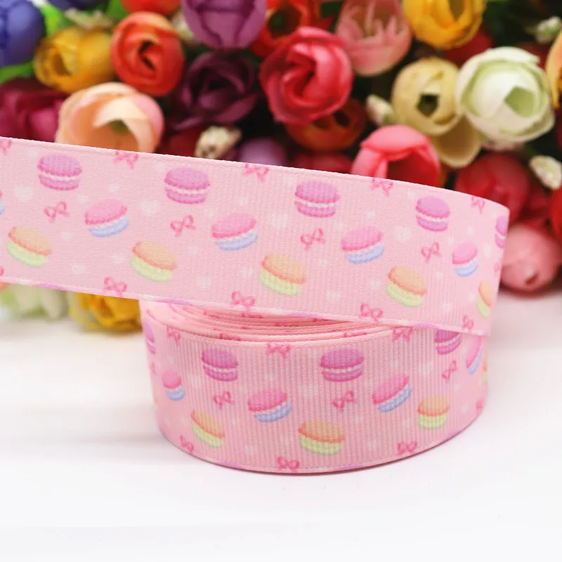 10 Yards Grosgrain Band Erdbeere Kuchen Gedruckt Band 1 "25 MM Für Haar Bögen DIY Handwerk Handgemachte Accessoires M19070902 – Detail 4