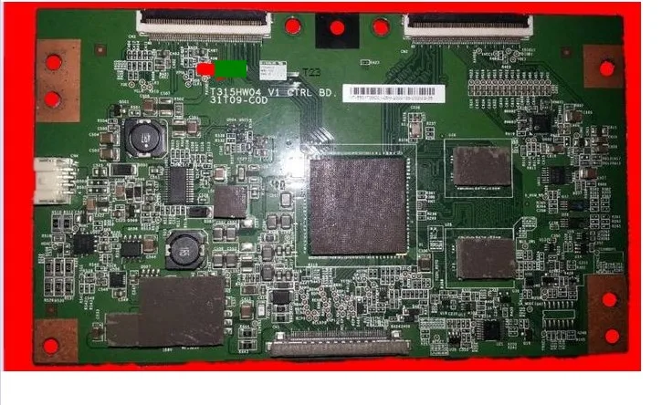 T315HW04 V1 31T09-COD 31T09-C0D Logic Board T-Con Menghubungkan Papan