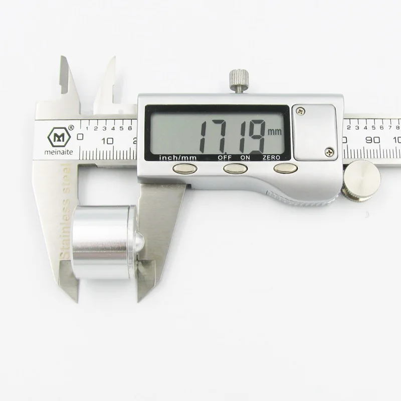 QASE Level Ruler Bubble Spirit Level for Invar Leveling Staff Bubble Centering Rod Base Vial Size 21*20mm with Screws