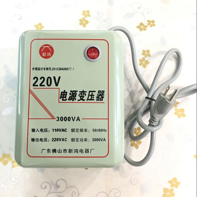 

Pure copper power, 3000W transformer, AC220V to AC110V, AC110v to AC220v