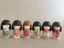 Di alta qualità dipinto a mano carino giappone Kimono Doll creativo resina artigianato turismo mondiale Souvenir regali collezione decorazioni per la casa