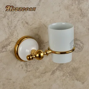 European-style garden-style single cup holder bathroom accessories Bathroom Accessories Antique pendant KZ-9204J