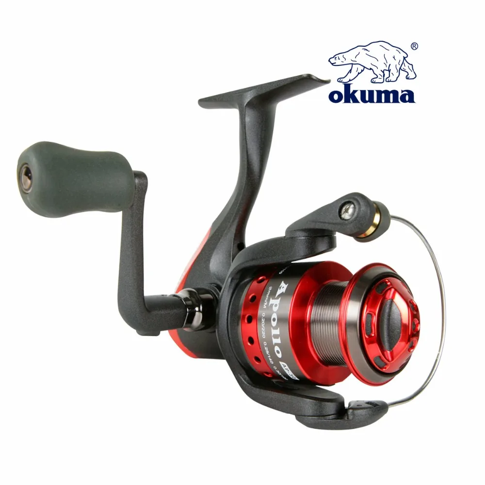 OKUMA Apollo Fishing Reel APII-20/30/40/45/55/65/80 Spinning Reel Metal Fishing Reel Pre-loading Spinning Wheel Fishing Tackle