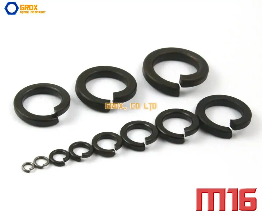 

30 Pieces M16 8.8 Grade Alloy Steel Spring Washer Split Lock Washer