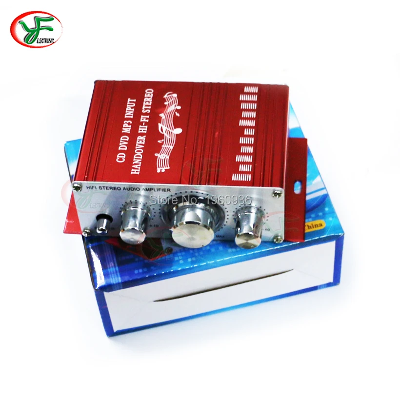 HY2001 Mini Power Amplifier HIFI Stereo Sound For CD DVD PM3 Arcade Game Machine Computer Audio Accessories