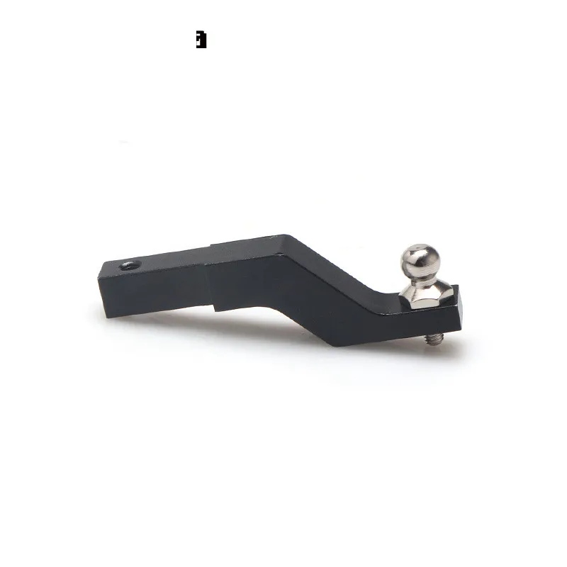 RC Car Metal Trailer Hook Drop Hitch Receiver for 1/10 RC Crawler Traxxas TRX4 TRX-4 Rear Bumper Hook Upgrade Parts