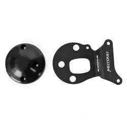 Motorcycle Gauge Relocation Bracket (Centers and Lowers Dash) with Cover For YAMAHA XSR900 XSR 900 2014 2015 2016 2017 2018
