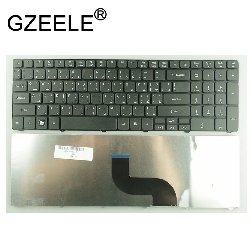 GZEELE NEW ARE Arabic Keyboard For ACER 5536 5536G 5738 5738G 5738DG 5738ZG 5342 5349 7741G 7741ZG 7750G 7552 AR Laptop keyboard