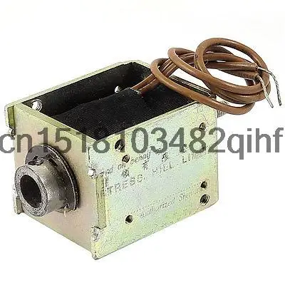 12mm/400g Wired Open Frame Push Pull Type Solenoid Electromagnet DC 48V 1.26A