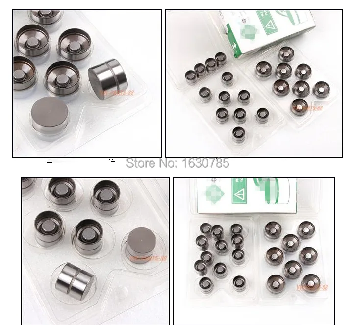 20 Pcs  1.8 Camshaft   Hydraulic Lifters Tappet For VW Beetle Bora Golf Passat B5 Sharan Audi A3 A6 C5 TT 058109309F 058109309E