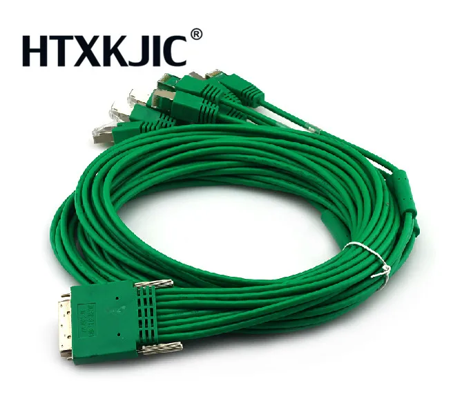 

CAB-HD8-ASYNC 68pin to 8 x RJ45 Cable connectors 3m 10ft 8-port EIA-232 Async for HWIC-16A HWIC-8A Network Router switche Cable