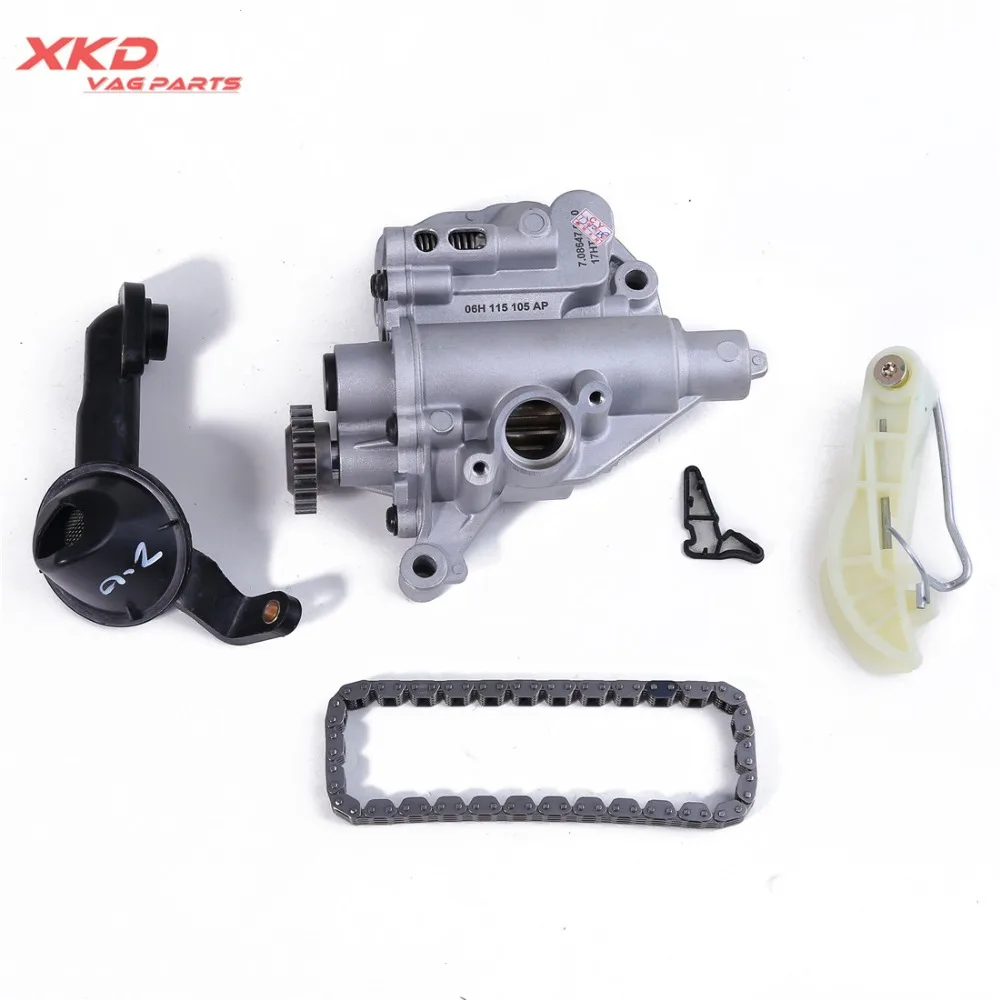 1.8T/2.0T Engine Oil Pump Set For V-W Golf J-etta Tiguan Passat CC EOS CC AU-DI A5 A6  Q5 TT