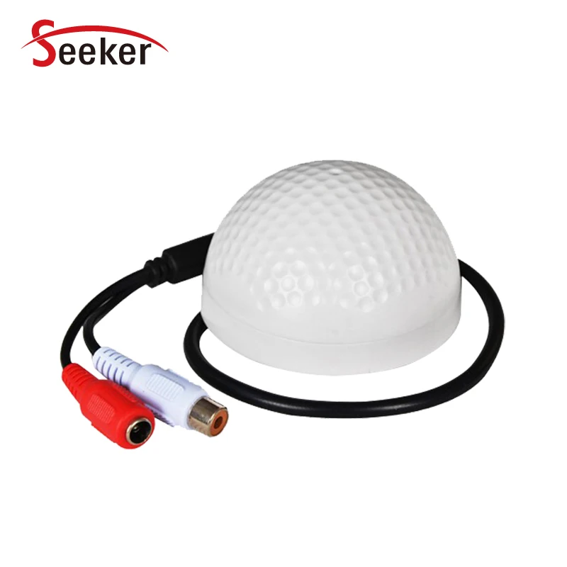 

5pcs/lot Mini CCTV Microphone Audio pick up for camera security System RCA Audio Output DC12V