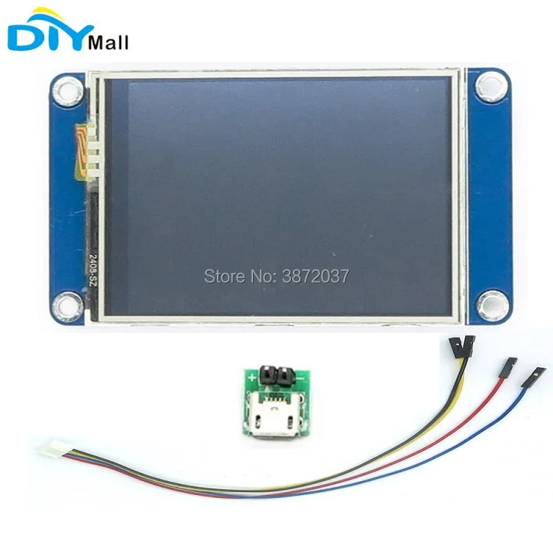 

Nextion Basic 2.4" 2.8" 3.2" 3.5" 4.3" 5.0" 7.0"Resistive Touch Screen HMI Smart Display Module for Arduino Raspberry Pi