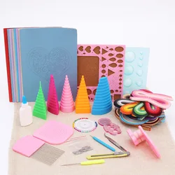 DIY craft paper  paper Quilling tool set beginner based paper quilling origami materials tool