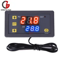 12V 24V 110V 220V Digital Thermostat Temperature Controller Regulator Car Incubator Thermoregulator Thermometer