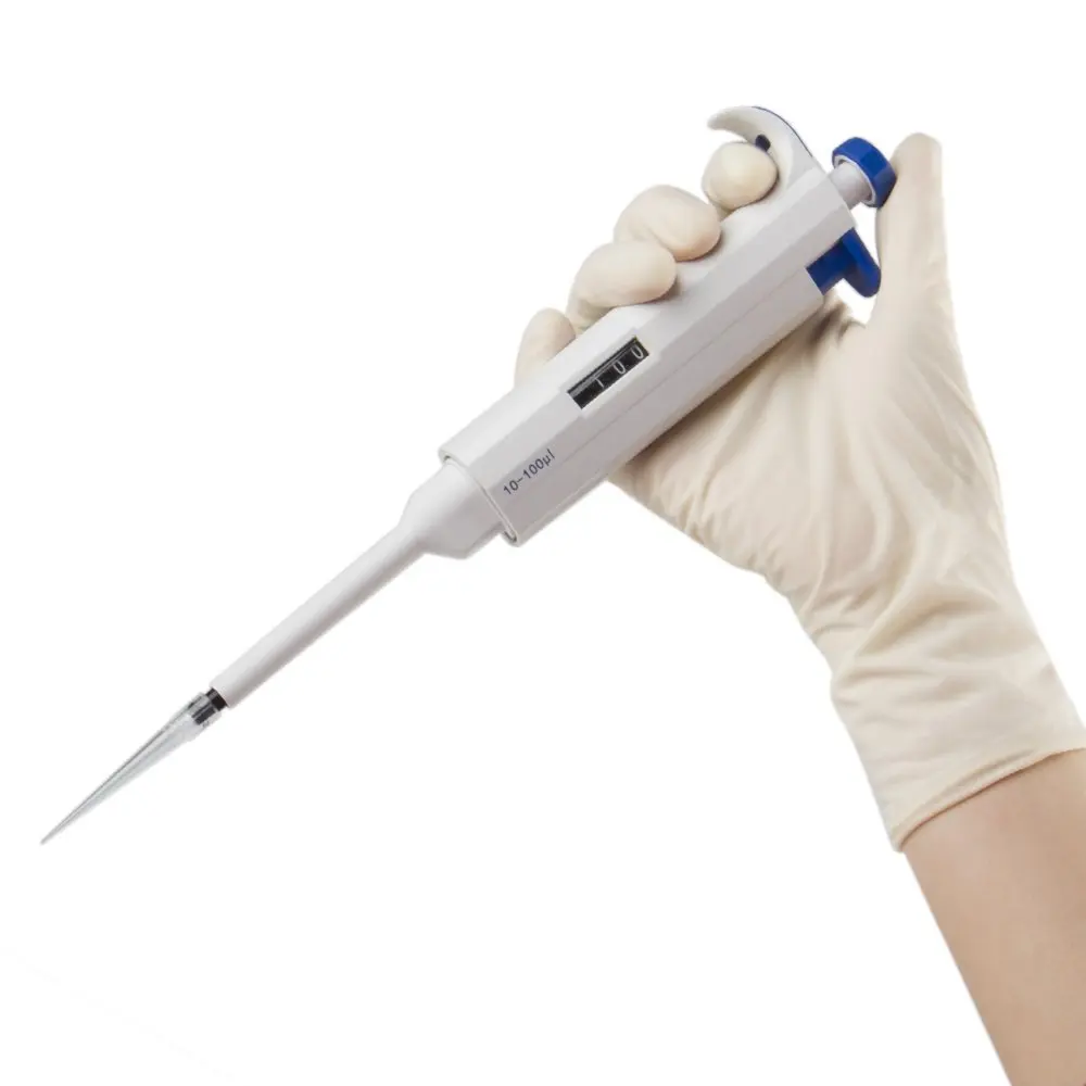 Single-Channel Pipettors Adjustable Variable Volume Micro Pipettes, 10-100uL