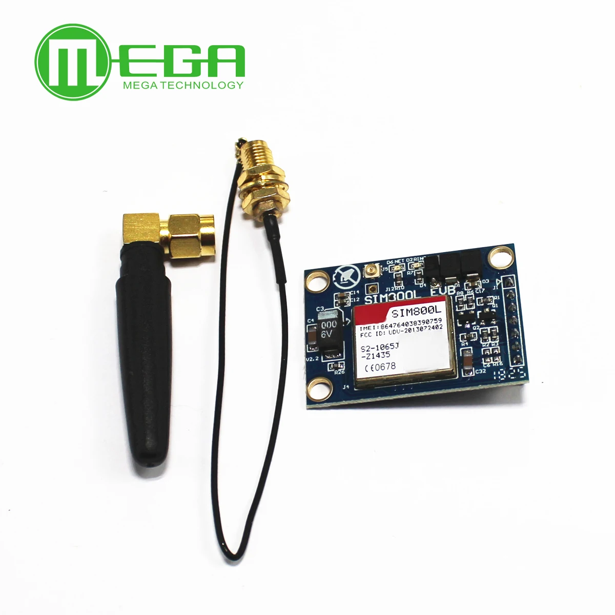 SIM800L V2.0 5V bezprzewodowe GSM moduł GPRS Quad-Band W kabel antenowy czapka