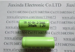 NEW 1.2V 2/3AAA 300MAh 1.2V300mah 2/3 AAA NI-MH rechargeable battery Nickel metal hydride charging battery batteries 10PCS/LOT