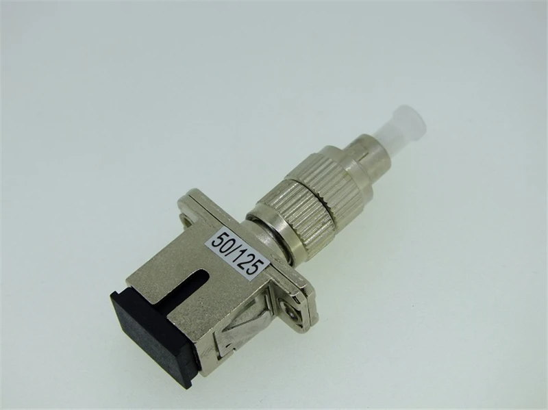 SC-FC Fiber Optic Connector FM HYBRID หญิงชาย Optical Fiber Coupler SM MM FTTH อะแดปเตอร์สําหรับ VFL ใช้จัดส่งฟรี 5pcs