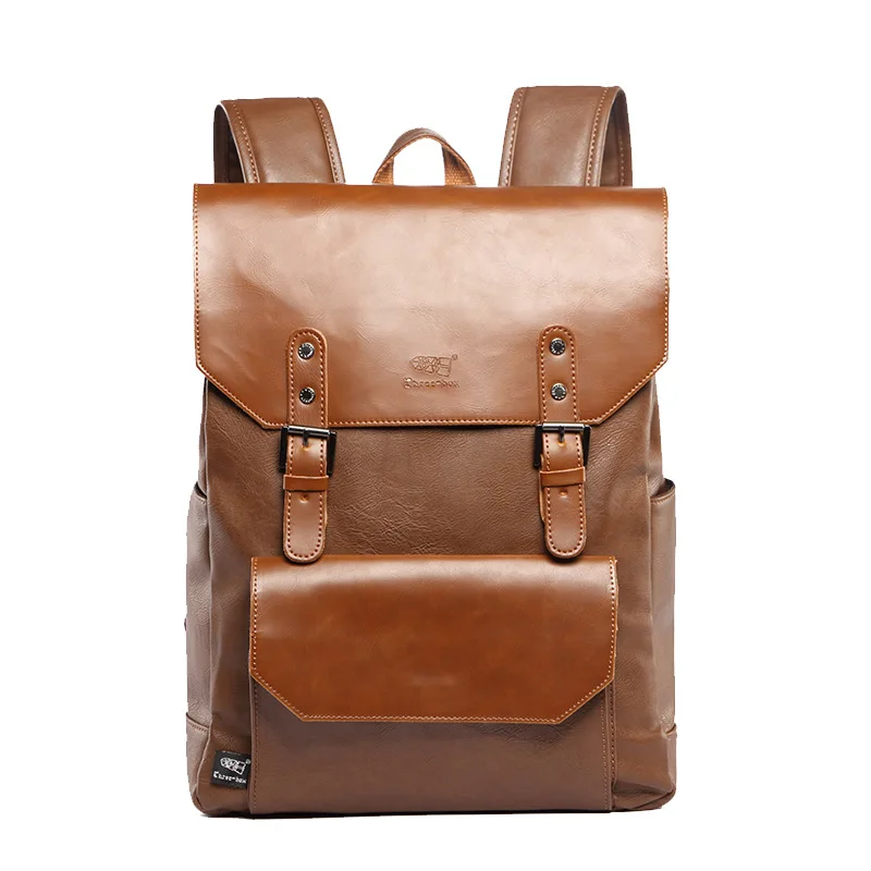 backpack brown leather straps Soft Leather Shoulder Strap Backpack - Soft Leather Shoulder Strap Backpack - Brown, Size Regular