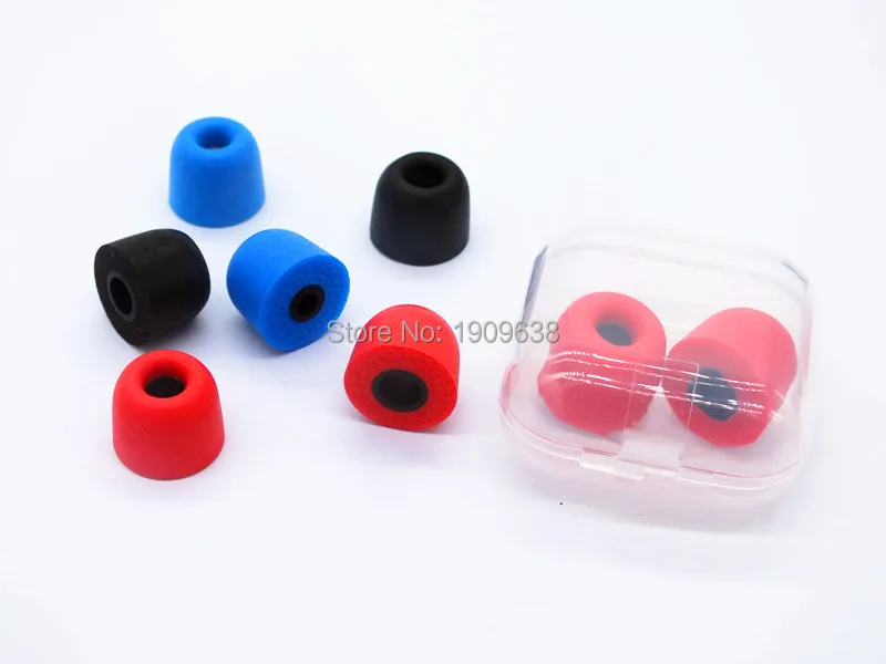 12 sztuk izolacja akustyczna z pianki Memory porady T100 T200 T400 T500 gąbka wkładki do uszu dla w ucho słuchawki słuchawki słuchawki wzmocnione bas