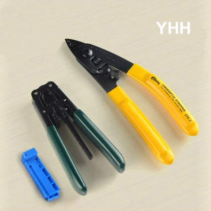 Miller Clamp + Cable Stripper/ Fiber Stripper - Tool - Optical Fiber 1set/pack