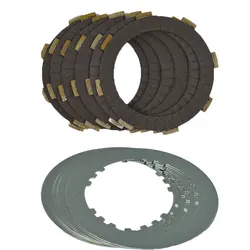 High Quality 5 Column Enhanced Clutch (6pcs Friction Plates+5pcs Iron Disc) Set For Honda CG150 CG175 CG200 CG250 Replacement