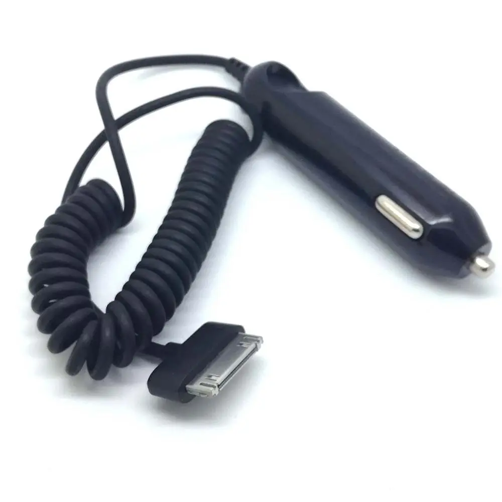 تيار مستمر مرنة سيارة السجائر شاحن كابل آيفون 3GS 4 4s 5C SE 5 5s 6 6s 4.7/5.5 زائد باد 3 4 باد MINI1 MINI2 الهواء آيفون SE