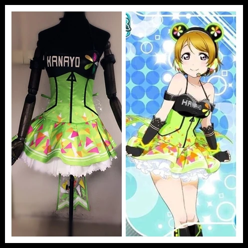 Love Live Cyber Idolized Maid LED Gaming Game Awaken All Members Minami Kotori Uniforms Cosplay Costume