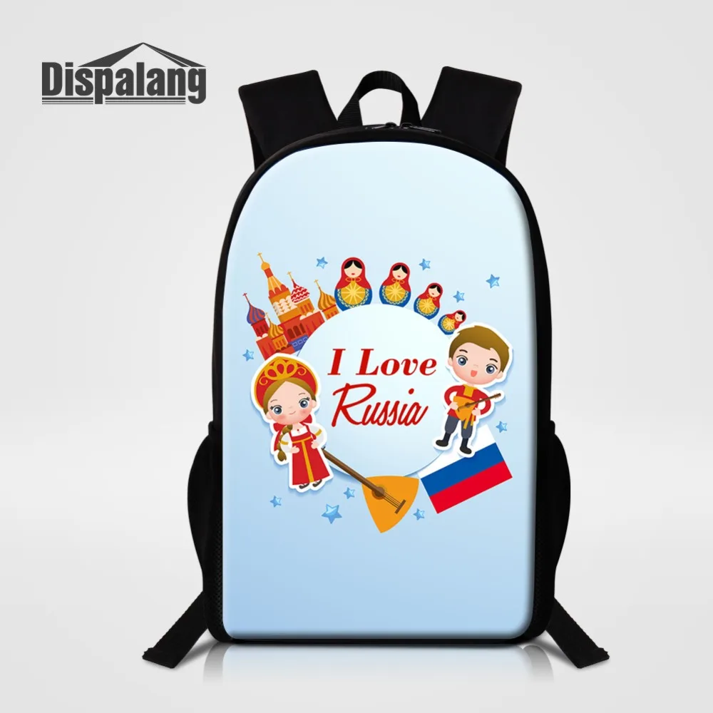 Russian Doll School Bags For Girls Large Travel Rucksack Women Casual Schoolbags Female Custom Bookbag For Primary Student