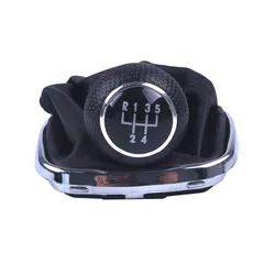 5 SPEED SHIFTER GEAR MANUAL SHIFT KNOB GAITOR BOOT FOR VW Mk4 Golf GTI JETTA Bora 1999-2004