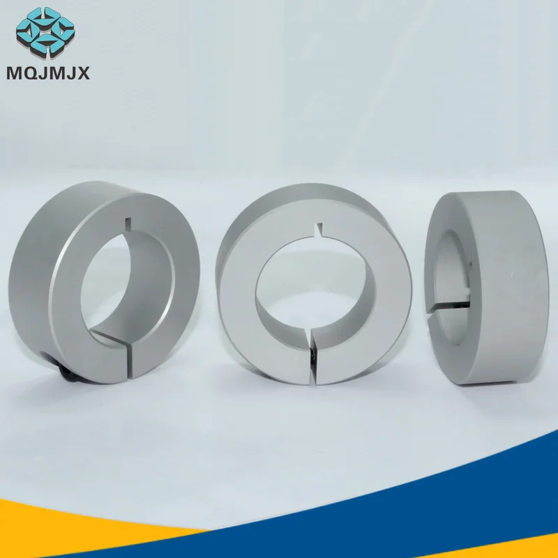 Shaft Collar Retaining Ring Stop screw type Retaining Ring Shaft Retainer Locator Aluminum Alloy with screws diameter 3-100mm
