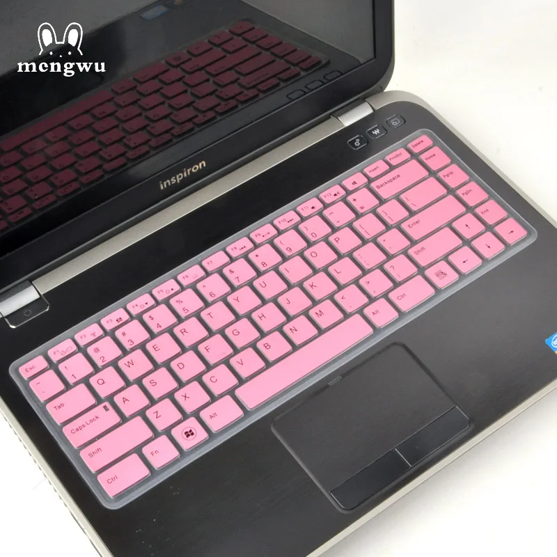 For Dell Inspiron 2012 14R N4110 N4120 N4050 14V 14VR 14RR 13Z M411R M4040 M4110 7520 2011 Silicone Keyboard Cover Protector